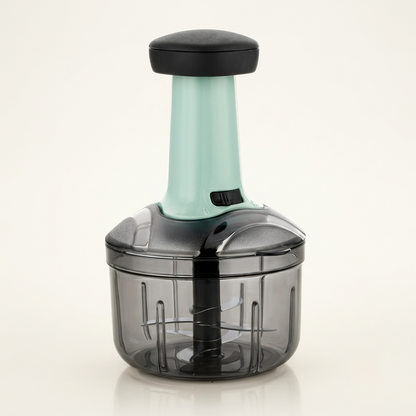 Push Chopper | 5-Blade 900ml | Manual Vegetable & Fruit Cutter