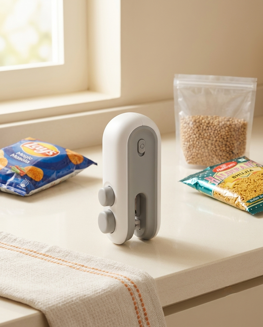 InstantSeal 2-in-1 Rechargeable Bag Sealer & Cutter